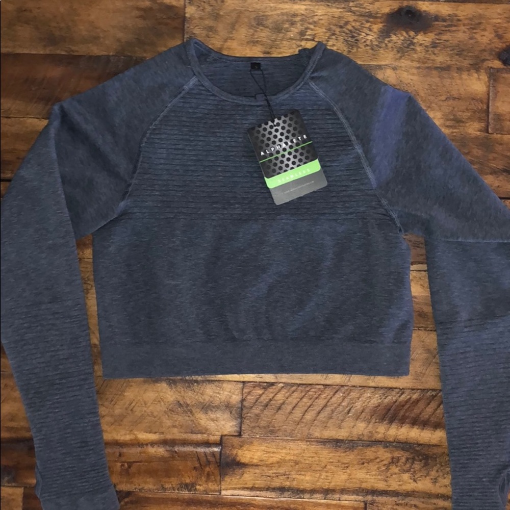 ALPHALETE REVIVAL CROP TOP & LEGGINGS SET **NEW**